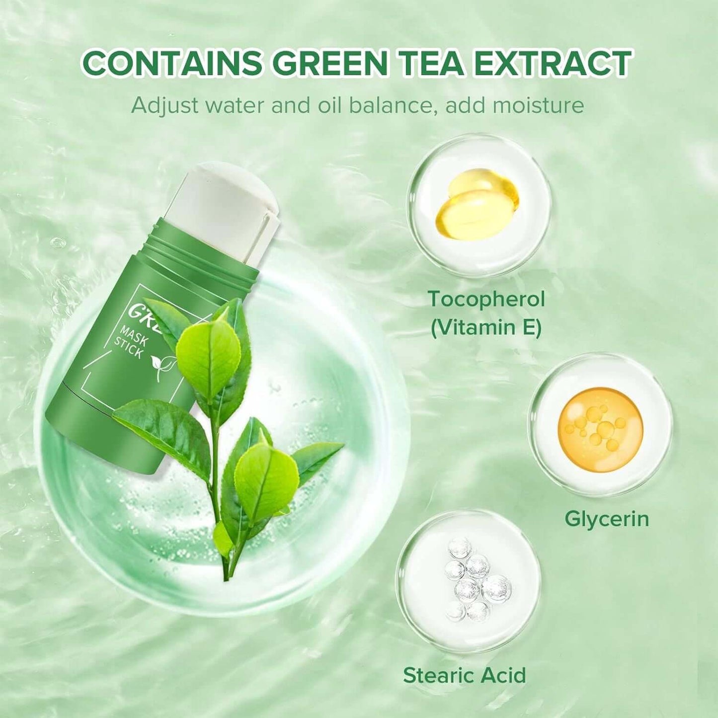 Green Tea Mask Stick for Face | ماسك الشاي الأخضر للبشرة