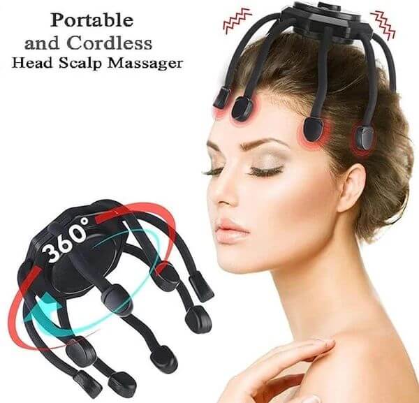 360° Ultra Head Massager | جهاز تدليك الرأس 360 درجة