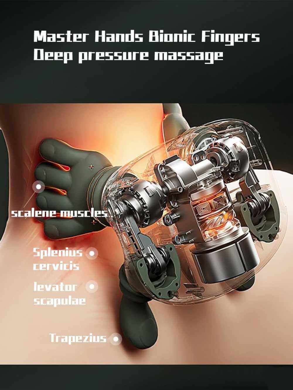 Neck and Back Massager for Pain Relief Deep Tissue | جهاز تدليك الرقبة والظهر