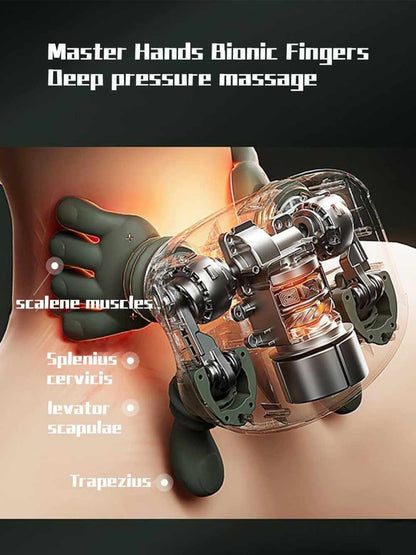Neck and Back Massager for Pain Relief Deep Tissue | جهاز تدليك الرقبة والظهر