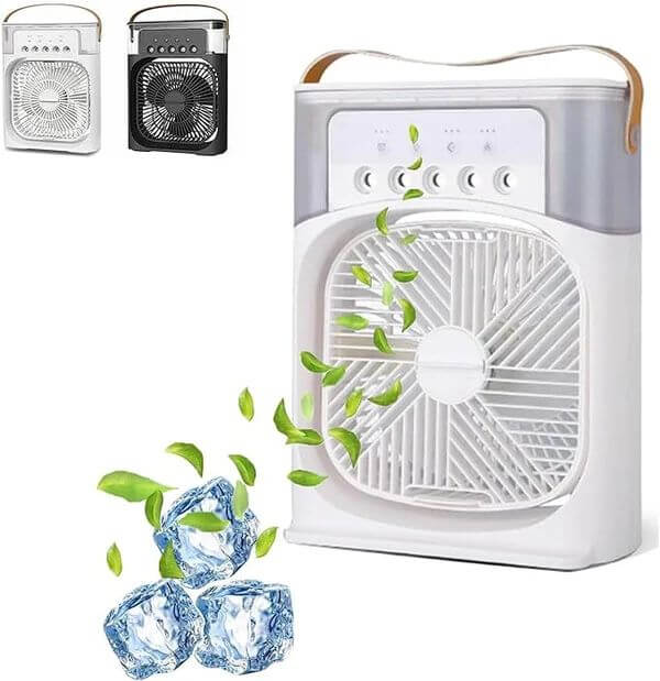 Cooling Fan With Ice | ميني فروسٹ کولنگ فین