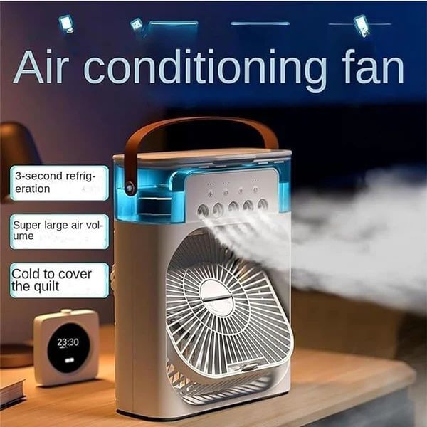 Cooling Fan With Ice | ميني فروسٹ کولنگ فین