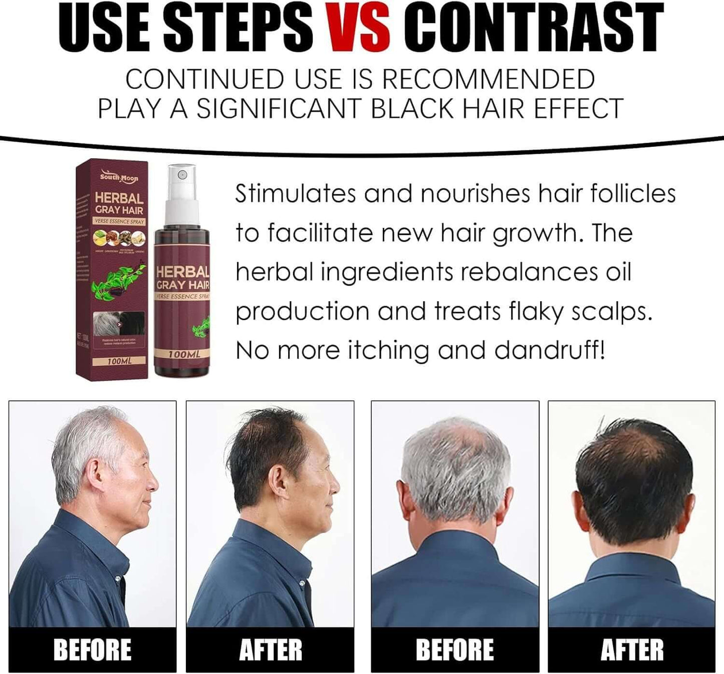 Herbal Hair Darkening Conditioner 100ML | بلسم طبيعي لتغميق الشعر