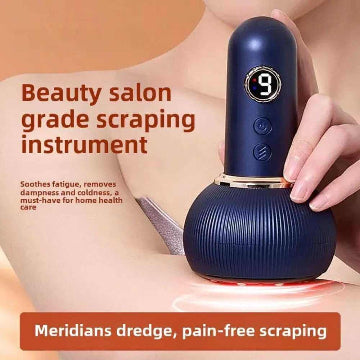 Smart Electric Vacuum Suction Scraping Therapy Massager | جهاز التدليك بالشفط والعلاج الذكي
