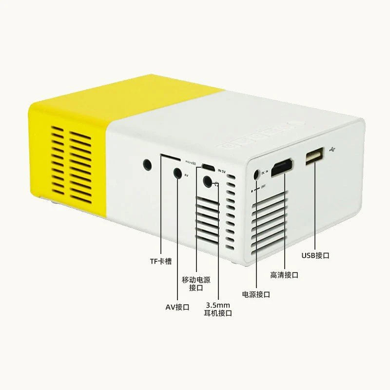 Meer Mini Projector YG-300 | ميني بروجكتر Meer YG-300