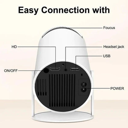 Mini Round Projector | ميني بروجكتر دائري ذكي