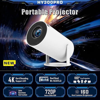 Mini Round Projector | ميني بروجكتر دائري ذكي