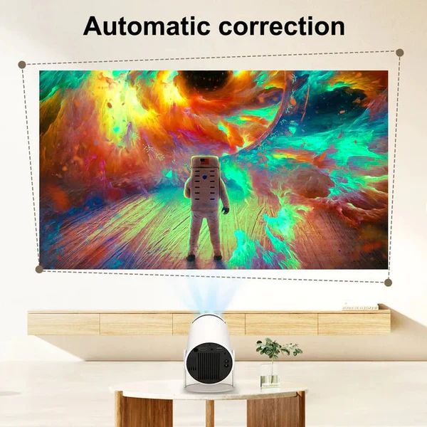 Mini Round Projector | ميني بروجكتر دائري ذكي