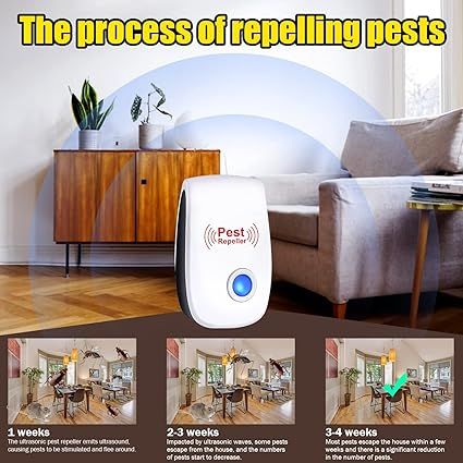 Ultrasonic Pest Repeller | جهاز طرد الحشرات بالموجات فوق الصوتية