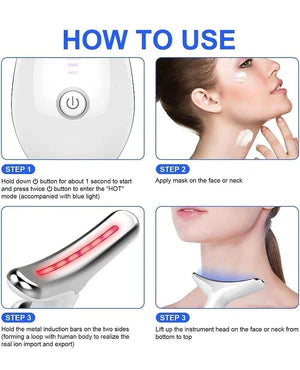 Anti-Wrinkle Face & Neck Massager | جهاز مكافحة التجاعيد وشد البشرة